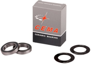 Set Rulmenți CEMA BB 86386 Interlock, oțel, diametru ax 30 mm, argintiu-negru