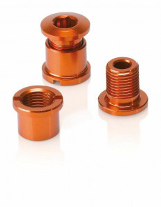Set suruburi XLC pt. angrenaj 5 buc orange