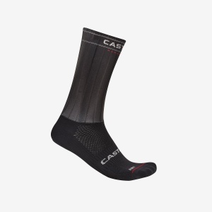 Sosete CASTELLI Fast Feet 4, Unisex, Negru