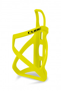 Suport bidon Cube HPP Left-Hand Sidecage galben neon-negru lucios