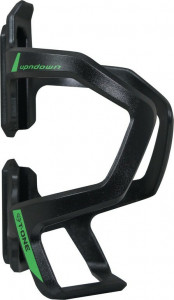 Suport bidon T-One Upndown plastic, unchi ajustabil, negru