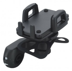 Suport Smartphone Ergotec negru pentru ghidon