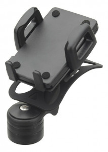 Suport telefon Ergotec black pentru pipe A-head