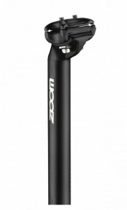 Tija sa Zoom SP-90, alu.forjat, 31.6x400mm, negru anodizat