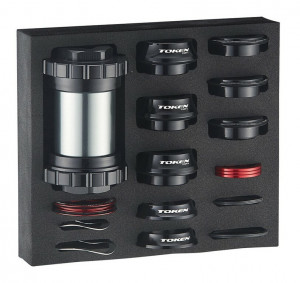 TOKEN Thread Fit Bottom Bracket set TF37 PF30/BB386 : Shimano/Sram/BB386/BB30