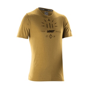Tricou Leatt MTB Gravity 3.0 Brass Brown