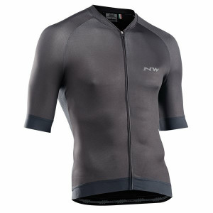Tricou Northwave Extreme, Black/Gray