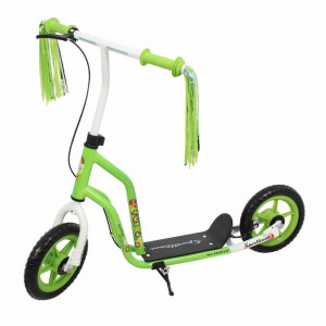Trotineta Falco 10''/10'' verde/alb