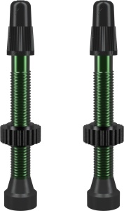 Valva Presta WTB din aluminiu, 46 mm, 2 buc, Verde