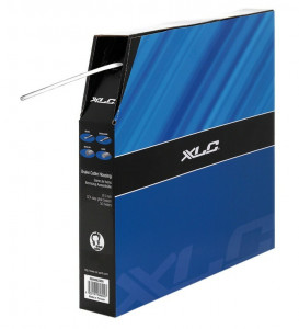 XLC brake cable housings BR-X19 dispenser of 50m, white
