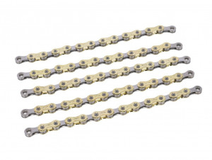 XLC chain CC-C05 1/2 x 11/128 118 links 11-g. gold/silver