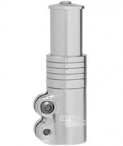 A-Head Stem Increase 117 mm Alu silver for 1.1/8"