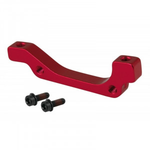 Adaptor etrier spate postmount/standard Force 160 mm rosu