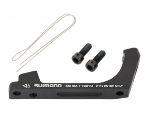 Adaptor montaj pentru etrier frana pe disc Shimano SM-MA-F140P/D pentru cursiera suruburi
