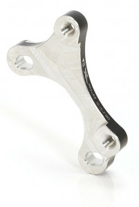 Adaptor XLC frana disc f. PM brake IS fork FW 180mm, RW 160mm BR-X28