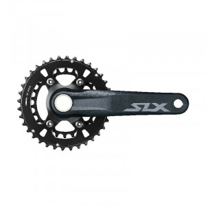 Angrenaj pedalier Shimano SLX FC-M7120-B2, 36x26T, brat 175mm, pt 12 viteze pe spate, Hollowtech 2, fara butuc pedalier, chain line 3mm, outdoard