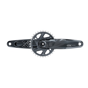 Angrenaj pedalier SRAM GX Eagle, 32T, brat 175 mm, DUB, Direct Mount, aluminiu, chainline 49.0 mm