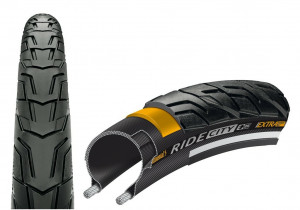 Anvelopa Continental Ride City wire 28x1 3/8x1 5/8" 37-622 black/black reflex