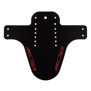 Aparatoare AZONIC Splatter Logo, Negru/Rosu