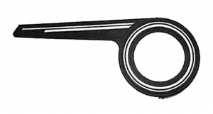 Aparatoare lant Horn plastic, SK24 negru