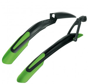 Aparatori noroi SKS 29"/27.5" plus, black/green, set