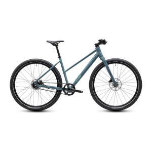 Bicicleta Cube Editor, SLX Trapeze, Greengranit Green 2027 - 28"