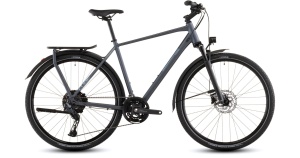 Bicicleta Cube KATHMANDU EXC, Metallicgrey CHROME, 2026 - 28"