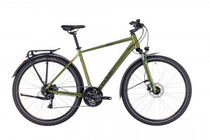 Bicicleta Cube Nature Allroad Shinymoss Black 2023