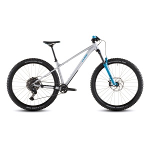 Bicicleta Cube REACTION TM ONE, Rawmetal BLUE, 2026 – 29"