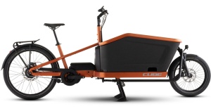 Bicicleta Electrica Cube CARGO HYBRID COMFORT SLX 800, Rustorange REFLEX, 2026, One Size - 26"