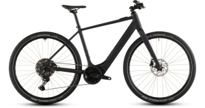 Bicicleta Electrică Cube EDITOR HYBRID PRO 400X, Coal PRISM, 2026 - 28"