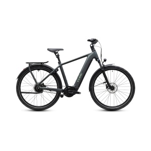 Bicicleta Electrica Cube Kathmandu, Hybrid Deluxe PRO 800, Blackforest Chrome 2027 - 28"