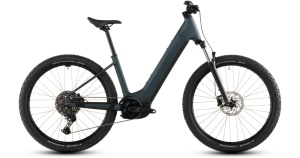 Bicicleta Electrică Cube REACTION HYBRID ONE 600, Easy Entry Royalgreen PRISM, 2026 - 27.5