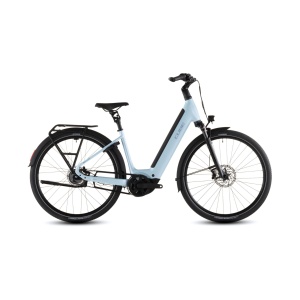 Bicicleta Electrica Cube SUPREME RT HYBRID DELUXE EX 600 EASY ENTRY, Airygreen PRISM, 2026 – 28"