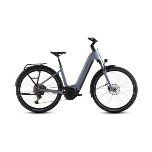 Bicicleta Electrica Cube TOURING HYBRID PRO 800 EASY ENTRY, Pearlgrey GREY, 2026 – 28"