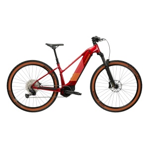 Bicicleta electrica Kross Influx Hyb 4.0 800 29" ruby red/burgundy lucios