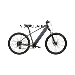 Bicicleta electrica Kross Solar Boost 2.0 29" gri/albastru mat