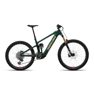 Bicicleta Electrica Mtb Santa Cruz Vala 1 Cc X0 Axs Gloss Day Green