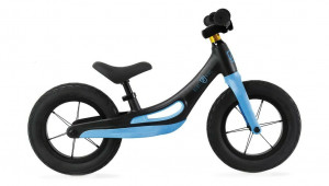Bicicleta Rebel Kidz, cadru magneziu, negru/albastru 12"