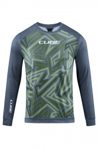Bluza Cube ATX Round Neck L/S olive grey