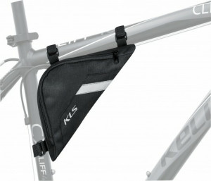 Borseta cadru Kellys Triangle Eco, small, negru