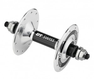 Butuc fata DT Swiss 370 Track non-disc 100mm/9mm thru bolt, 20 holes