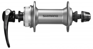 Butuc fata Shimano HB-M4050 32h OLD 100mm ax 108mm gri