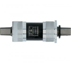 Butuc pedalier Shimano BB-UN300-K, pt. chaincase, ax patrat, BSA 68-117.5mm, fara suruburi de fixare