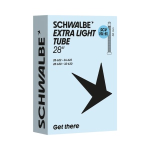 Camera Schwalbe Scv15l-EL Extra Light 28 Inch 28/34-622/630 SCV Neagra 60mm