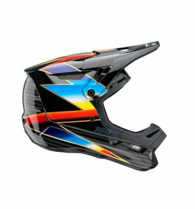 Casca 100% Aircraft Composite Helmet Knox/Black