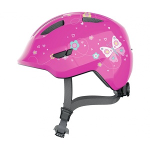 Casca de ciclism Abus Smiley 3.0 pink butterfly