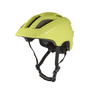Casca FORCE Zebu cu lumina, Lime