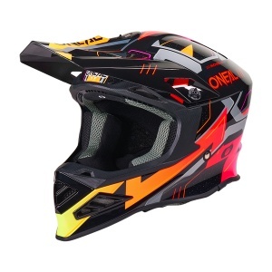 Casca O'NEAL F-SRS CRUX, Negru/Multi
