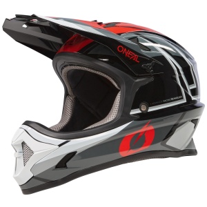 Casca O'NEAL SONUS Youth Helm SPLIT, Sistem Inchidere Fidlock, Standard de Sigurata ASTM, EN 1078 Certificat, Culoare Gri - Rosu